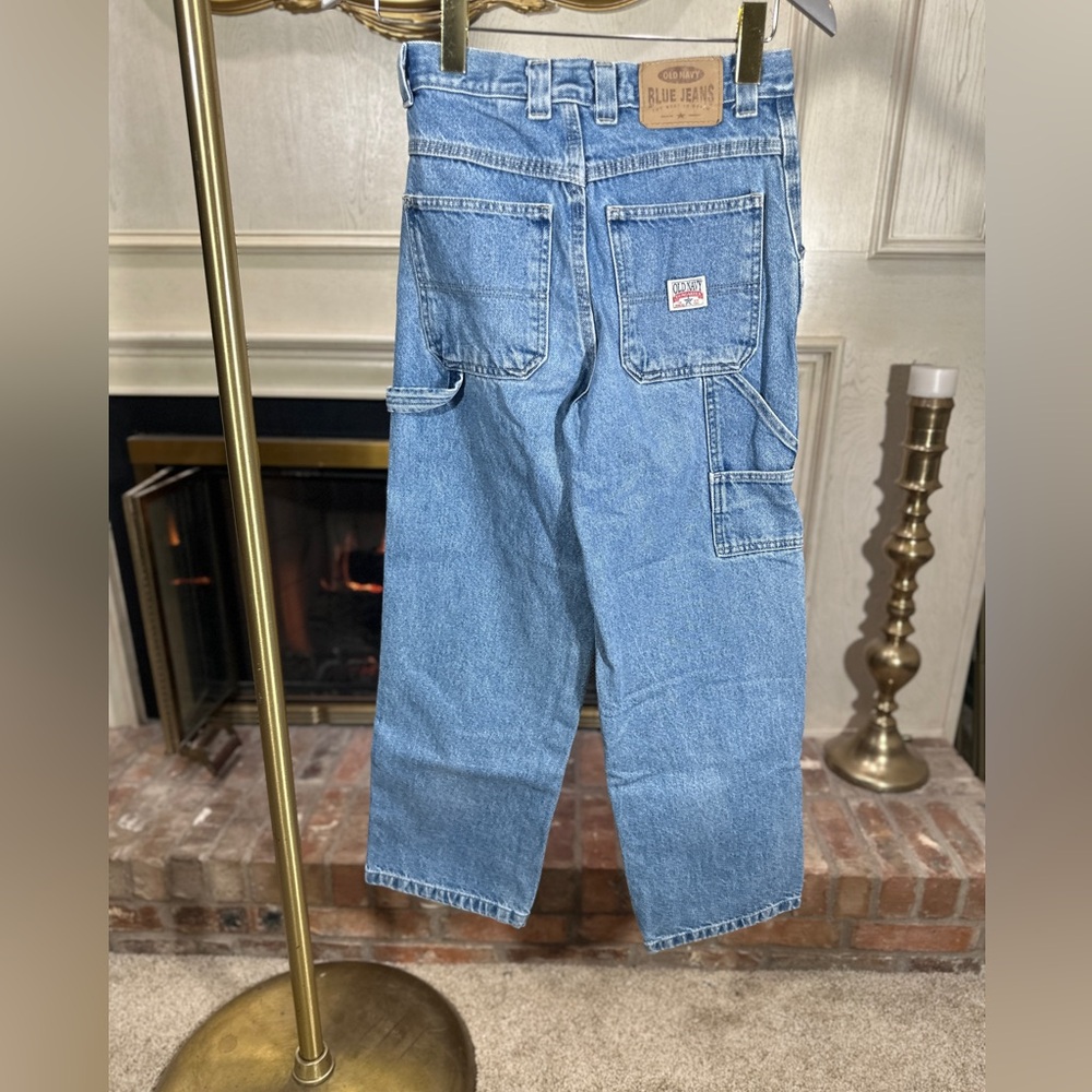 Old Navy Carpenter Jeans 14 Youth Vintage Workwear‎ Gorpcore - Picture 2 of 10
